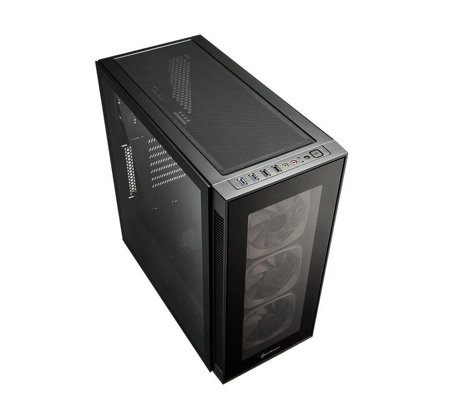 TG6 RGB | Midi Tower Case | Zwart