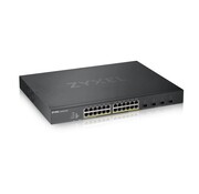 ZyXEL Zyxel XGS1930-28HP Managed L3 Gigabit Ethernet (10/100/1000) Power over Ethernet (PoE) Zwart