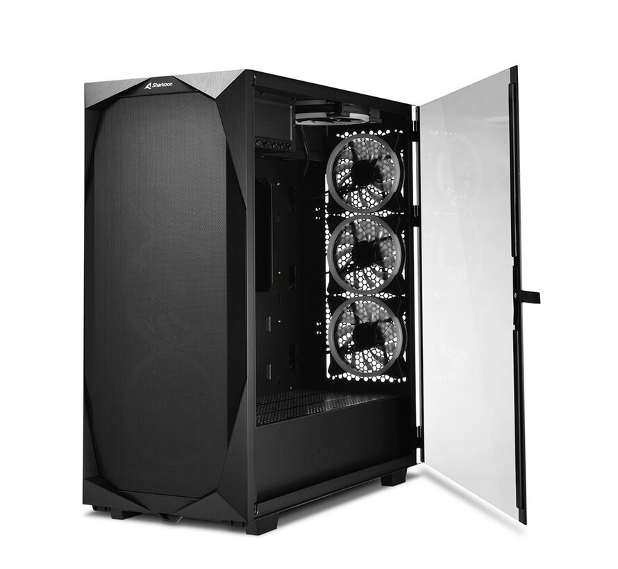 REV300 RGB | Tower Case | Zwart