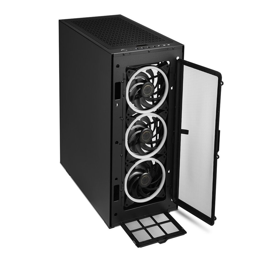 REV300 RGB | Tower Case | Zwart