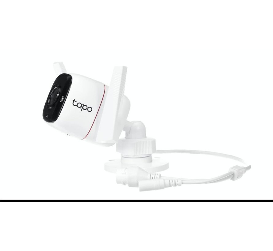 Tapo C310 | 3MP Buitenbeveiligingscamera | Wi-Fi & Ethernet | Nachtzicht tot 30m | Tweeweg Audio | IP66 Weerbestendig