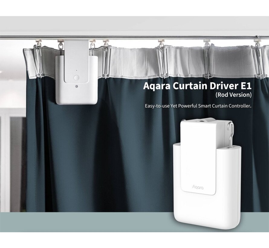 Curtain Driver E1 | Rod Version | Zigbee 3.0 | 6400 mAh | Wit