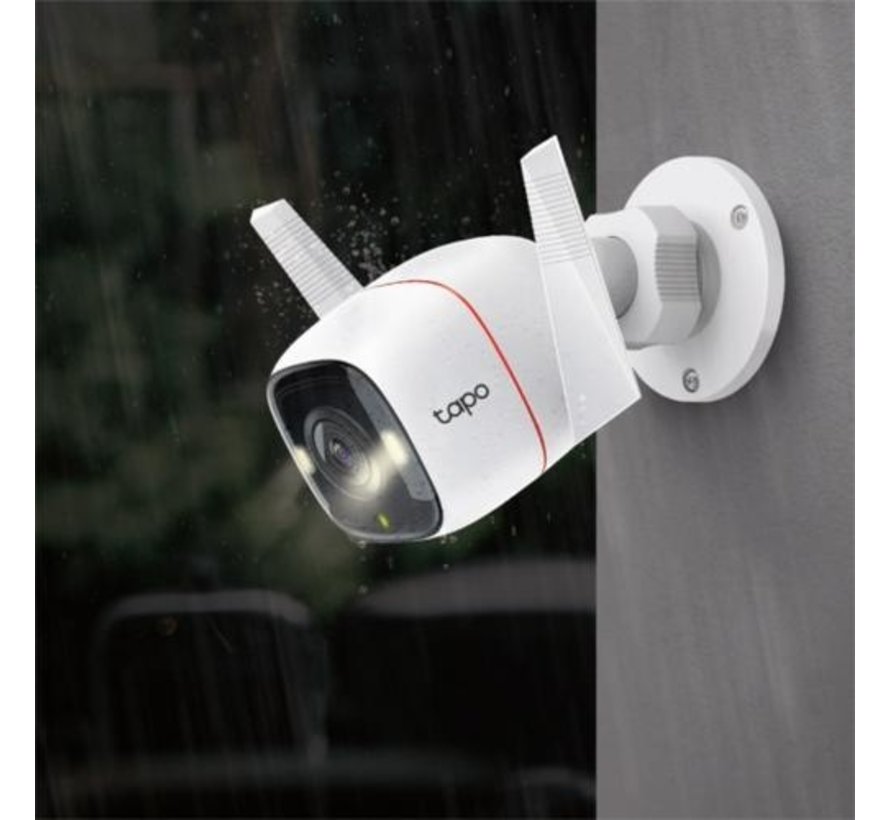 Tapo C320WS | 2K QHD IP Beveiligingscamera | Binnen & Buiten | Rond | Muurmontage