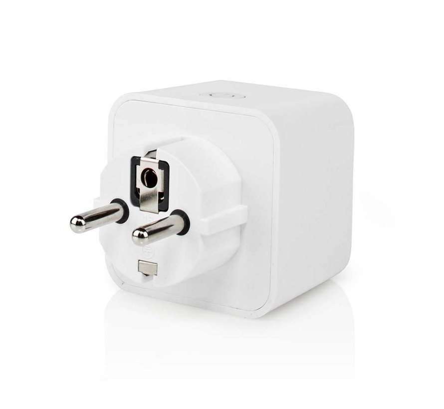 WIFIP121FWT | Wi-Fi Smart Plug | 3680 W | Energiemeter | Spraakbediening | Wit