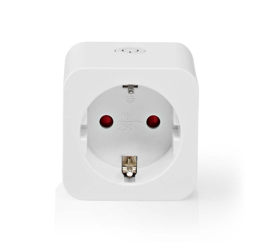 WIFIP121FWT | Wi-Fi Smart Plug | 3680 W | Energiemeter | Spraakbediening | Wit