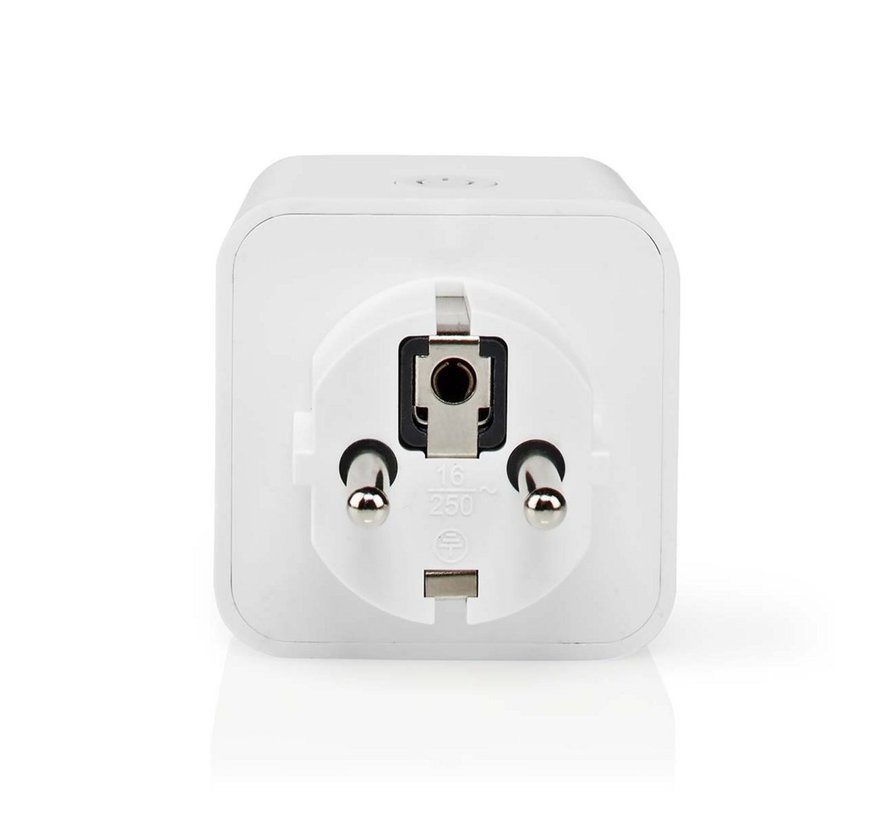 WIFIP121FWT | Wi-Fi Smart Plug | 3680 W | Energiemeter | Spraakbediening | Wit