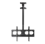 Nedis TVCM1350BK | Draai- en kantelbare TV-plafondbeugel | 42''-65'' | max 45kg | VESA 600x400