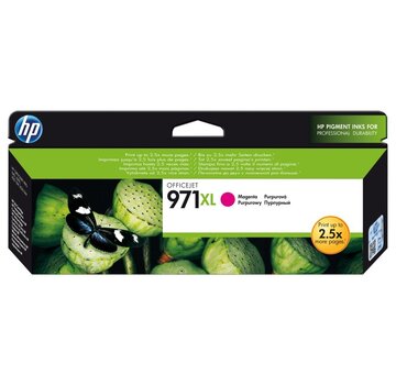 Hewlett Packard HP 971XL | Originele Inktcartridge | High-Capacity | Magenta