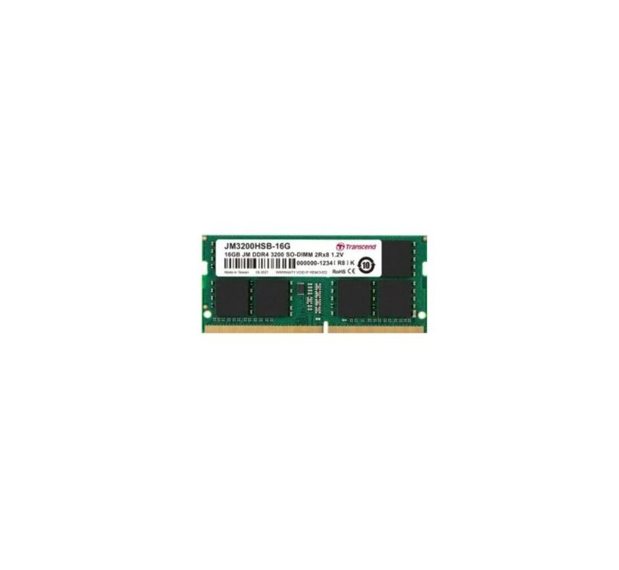 JetMemory | 1x16GB DDR5 | 4800MHz | SODIMM | CL40 | Geheugenmodule | RAM