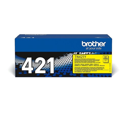 Brother TN-421Y | Tonercartridge | Origineel | Geel | 1 stuk