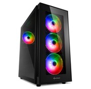 Sharkoon TG5 Pro RGB | Midi Tower Case | Zwart