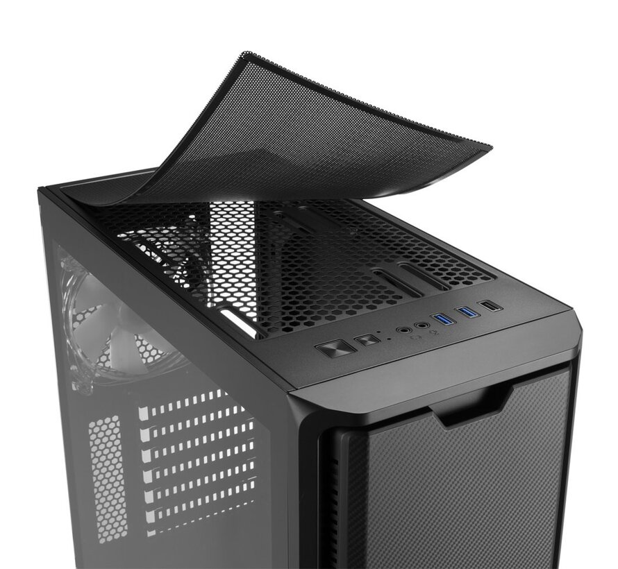 SK3 RGB | Midi Tower Case | Zwart