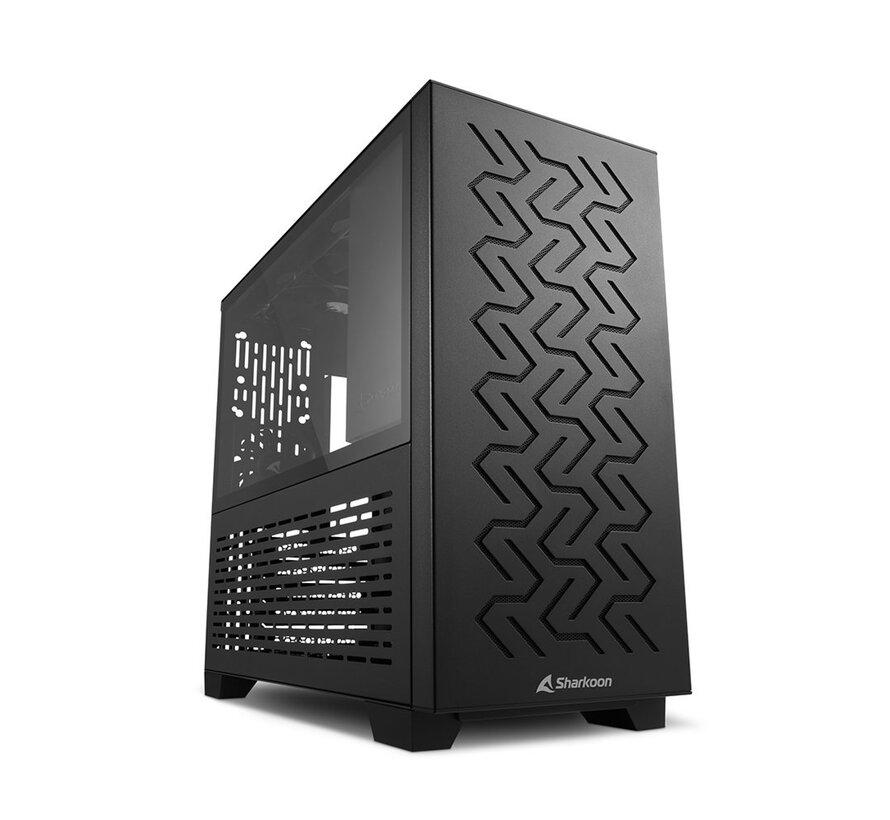MS-Z1000 | Micro Tower Case | Zwart