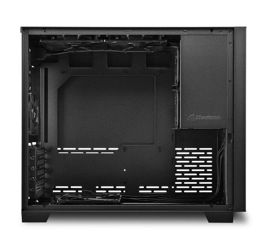 MS-Z1000 | Micro Tower Case | Zwart