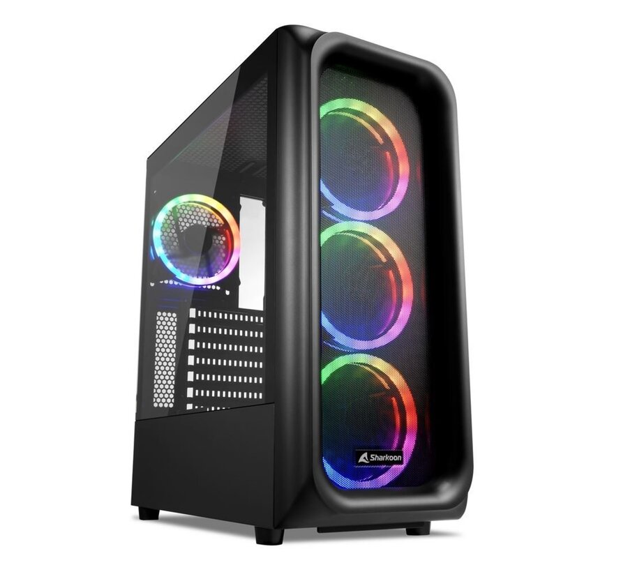 TK5M RGB | Midi Tower Case | Zwart