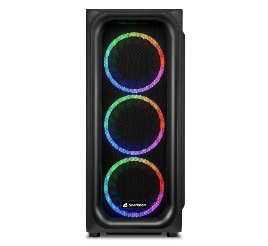 TK5M RGB | Midi Tower Case | Zwart