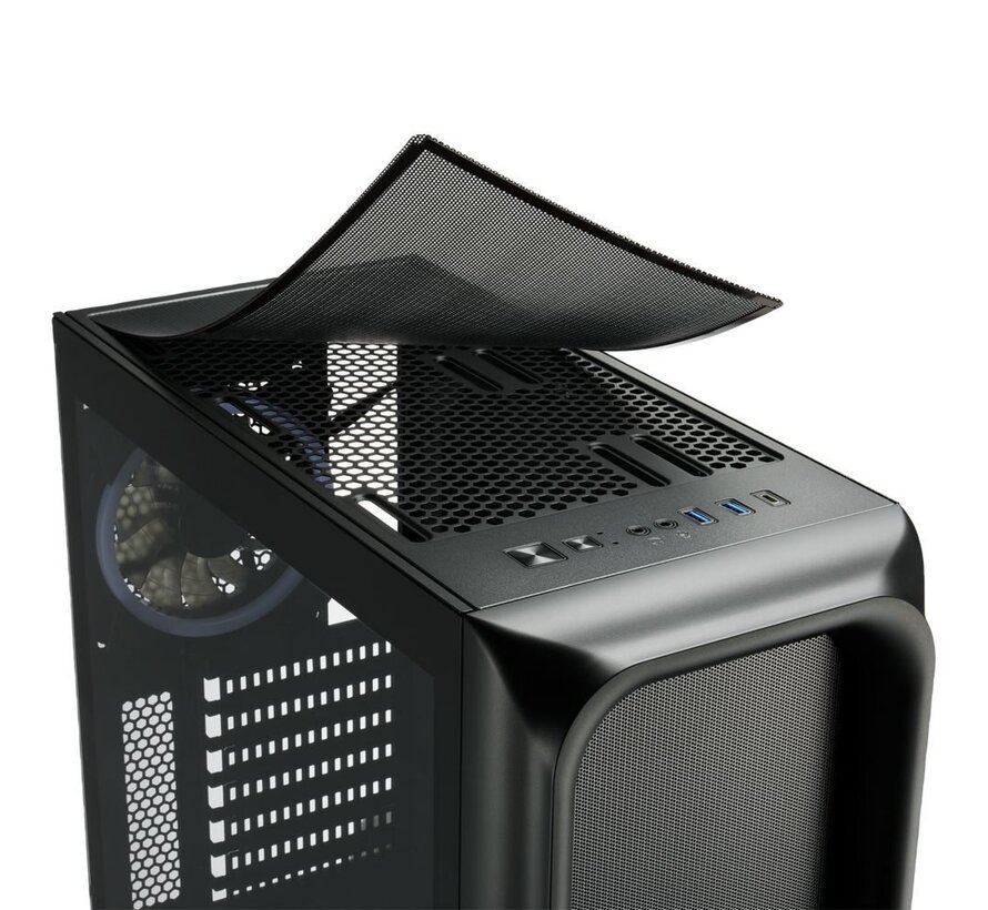 TK5M RGB | Midi Tower Case | Zwart