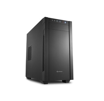 Sharkoon S1000 | Midi Tower Case | Zwart