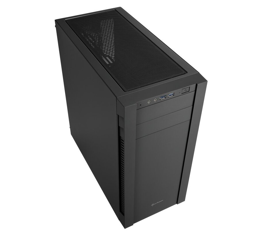 S25-V | Midi Tower Case | Zwart