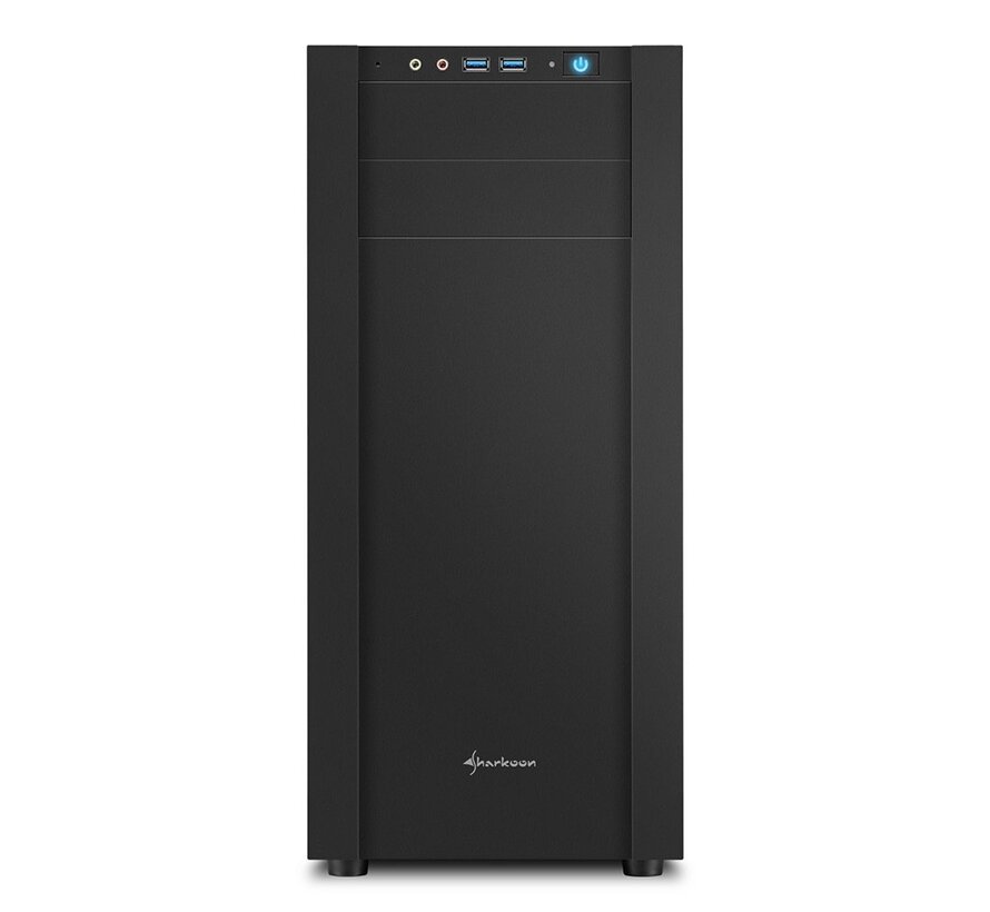 S25-W | Midi Tower Case | Zwart