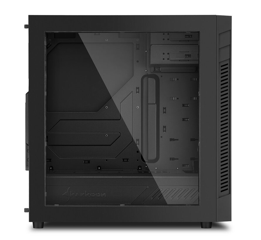 S25-W | Midi Tower Case | Zwart