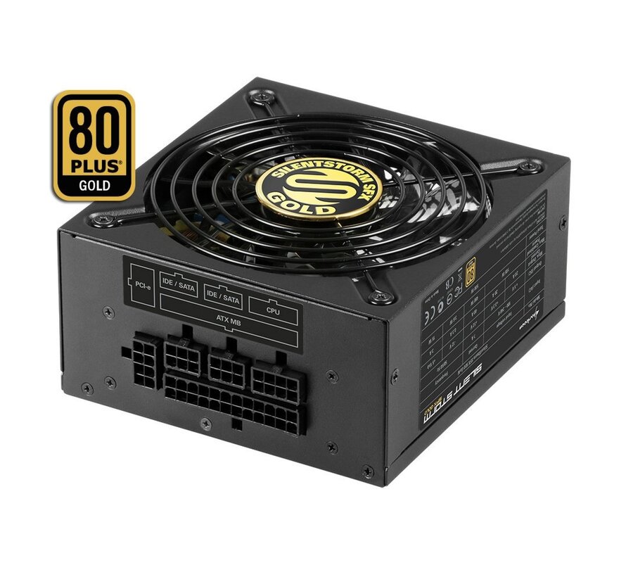 SilentStorm SFX | 500 Watt Gold ATX PSU | Modulair | Power Supply | Voeding