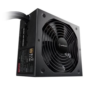 Sharkoon WPM Gold ZERO | 550 Watt Gold ATX PSU | Deels Modulair | Power Supply | Voeding