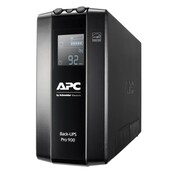 APC Back-UPS Pro BR900MI | 900 VA | 6x IEC C13 Stopcontacten | AVR Spanningstabilisatie | LCD-Statusdisplay