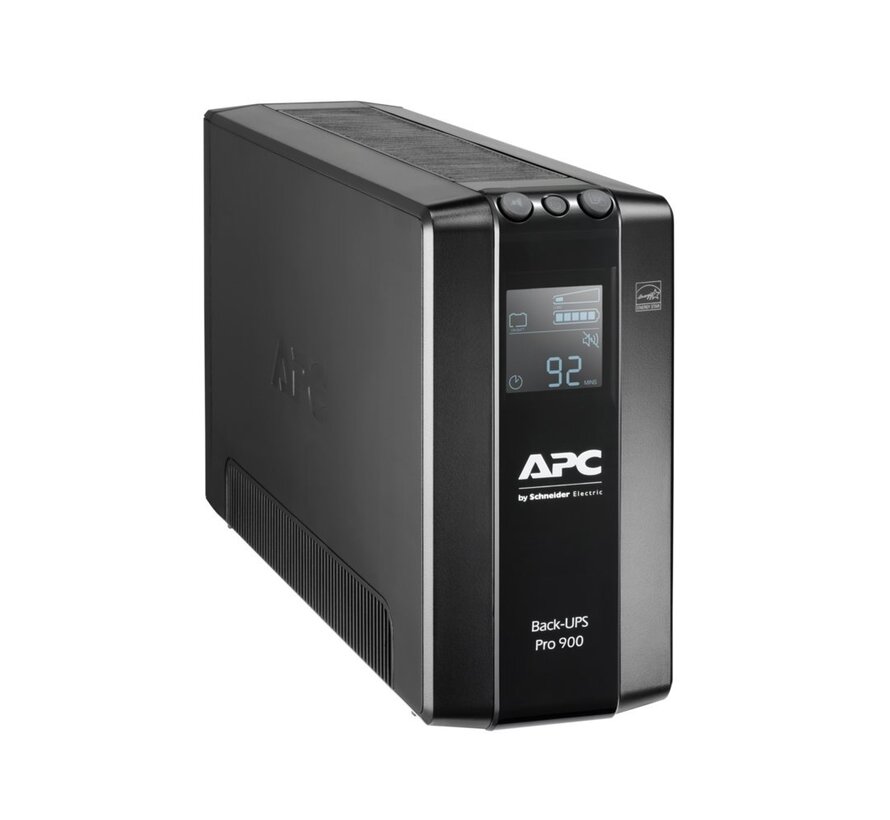 Back-UPS Pro BR900MI | 900 VA | 6x IEC C13 Stopcontacten | AVR Spanningstabilisatie | LCD-Statusdisplay