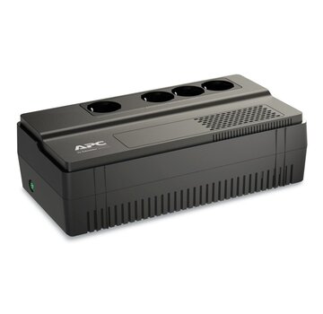 APC Easy UPS BV1000I-GR | 1000 VA / 600 W | 4x Schuko Stopcontacten | AVR Spanningstabilisatie | LED-Statusindicator | Compact Ontwerp