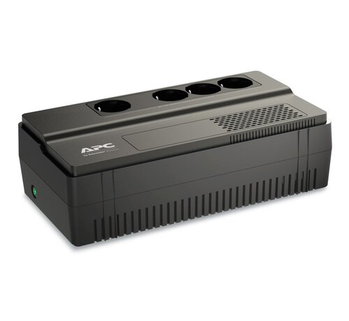 APC Easy UPS BV1000I-GR | 1000 VA / 600 W | 4x Schuko Stopcontacten | AVR Spanningstabilisatie | LED-Statusindicator | Compact Ontwerp