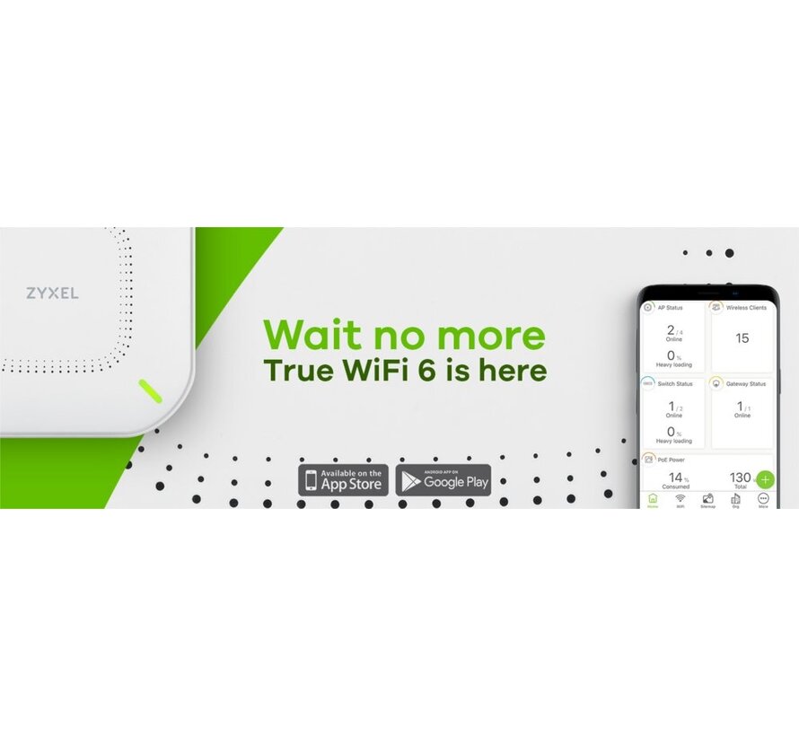 Zyxel NWA110AX 1000 Mbit/s Wit Power over Ethernet (PoE)
