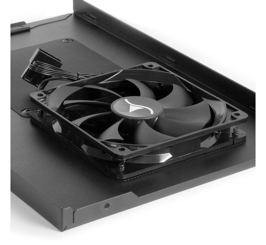Shark Zone C10 | Mini-ITX Case | Zwart/Geel