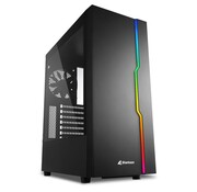 Sharkoon RGB Slider | Midi Tower Case | Zwart