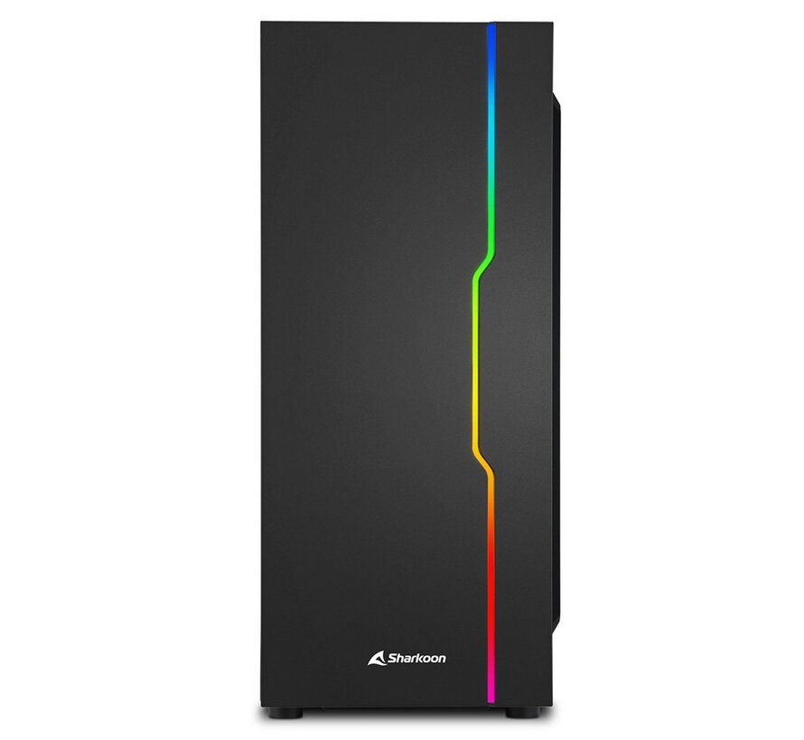 RGB Slider | Midi Tower Case | Zwart