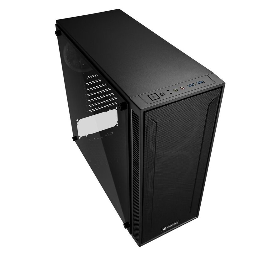 TG4M RGB | Midi Tower Case | Zwart