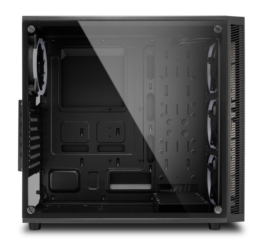 TG4M RGB | Midi Tower Case | Zwart