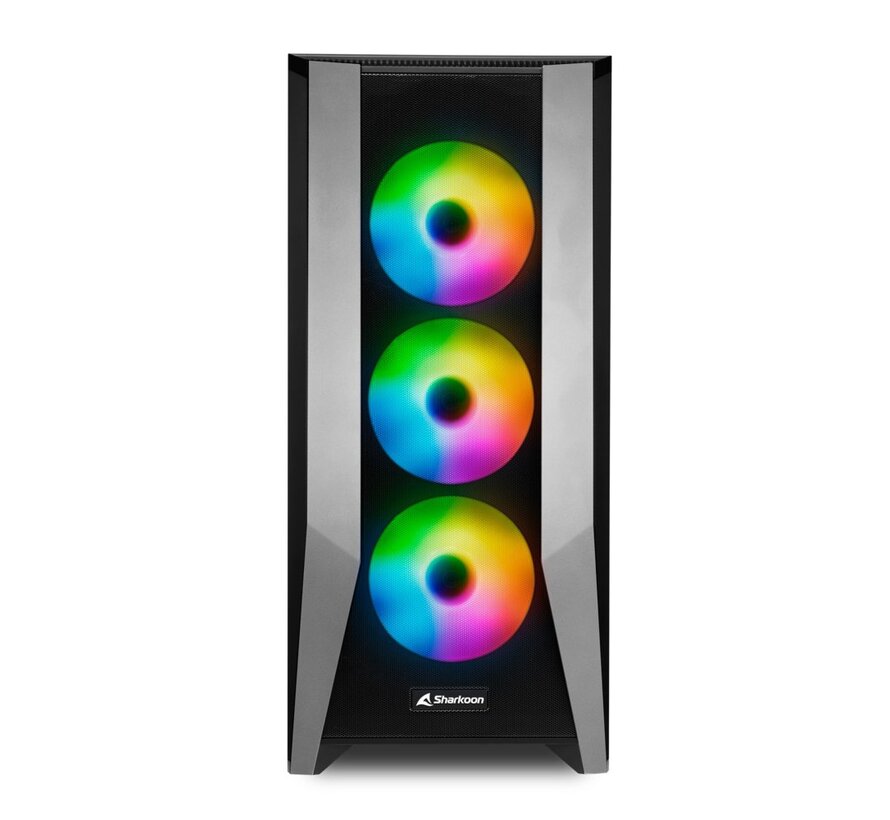 TG7M RGB | Midi Tower Case | Zwart