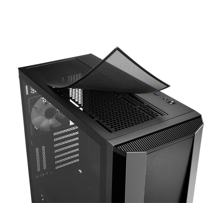 TG7M RGB | Midi Tower Case | Zwart