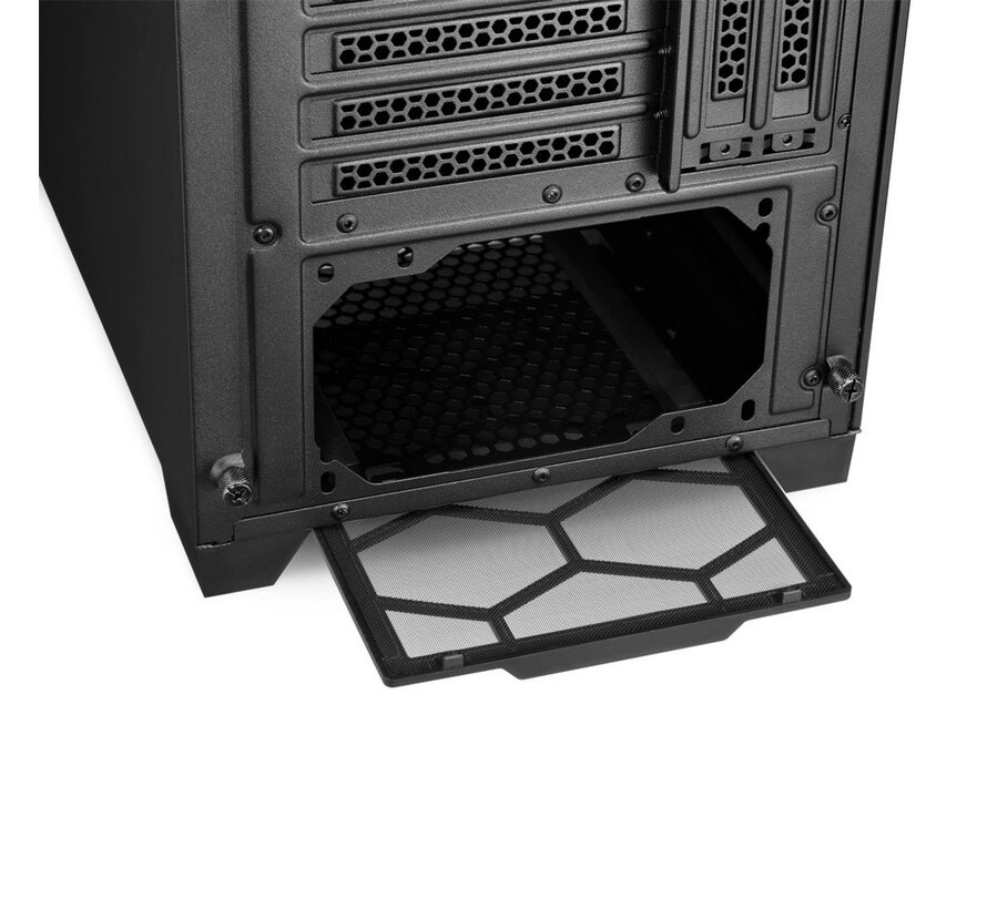 TG7M RGB | Midi Tower Case | Zwart
