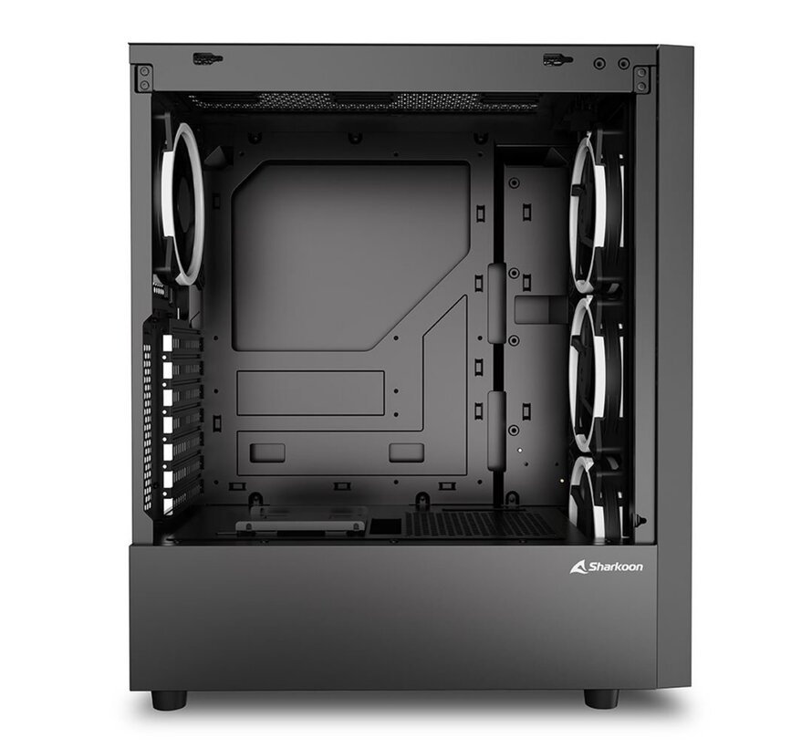RGB Wave | Tower Case | Zwart