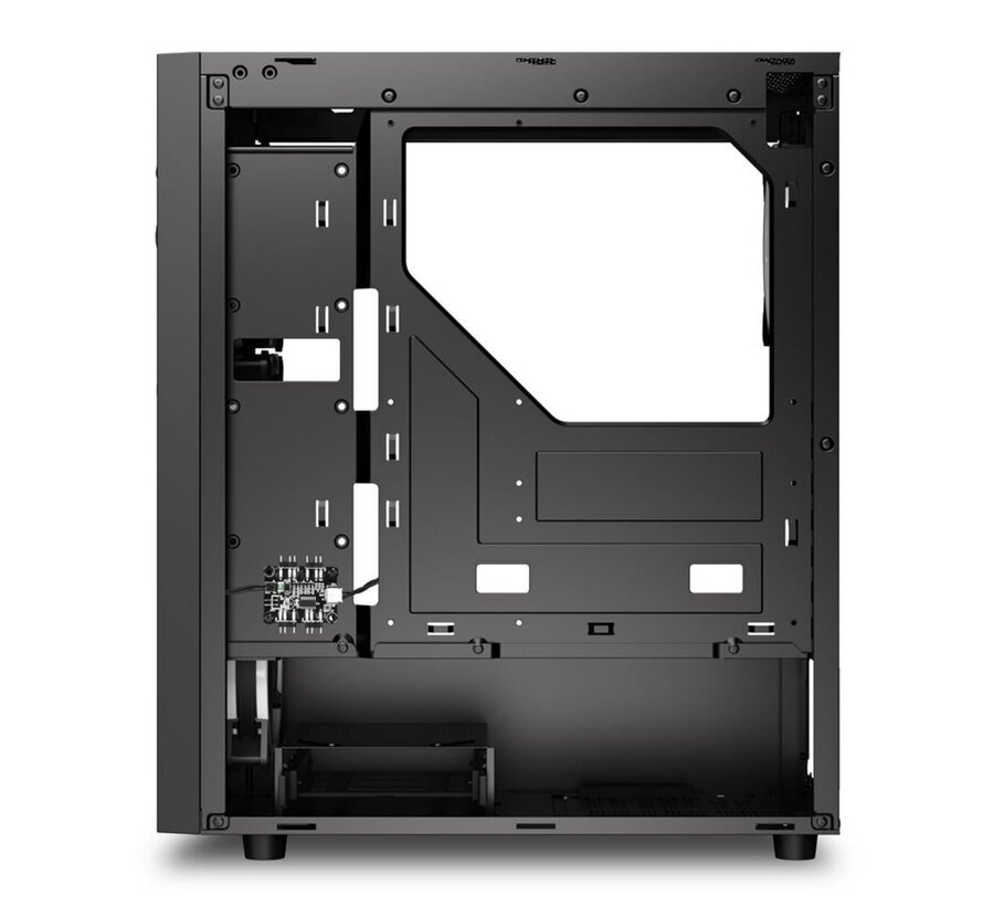 RGB Wave | Tower Case | Zwart