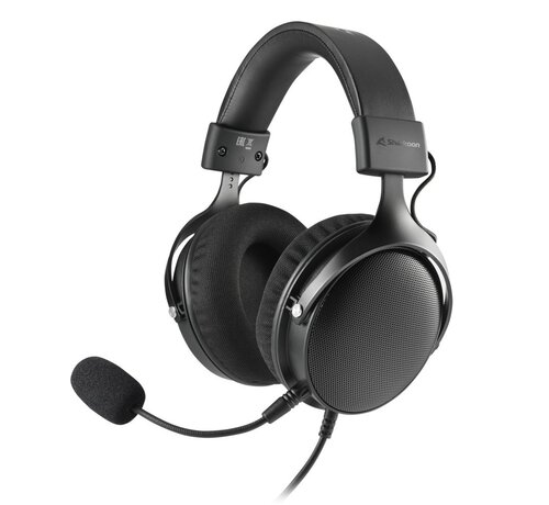 Sharkoon B2 | On-Ear Gaming Headset 3,5mm Connector | Zwart