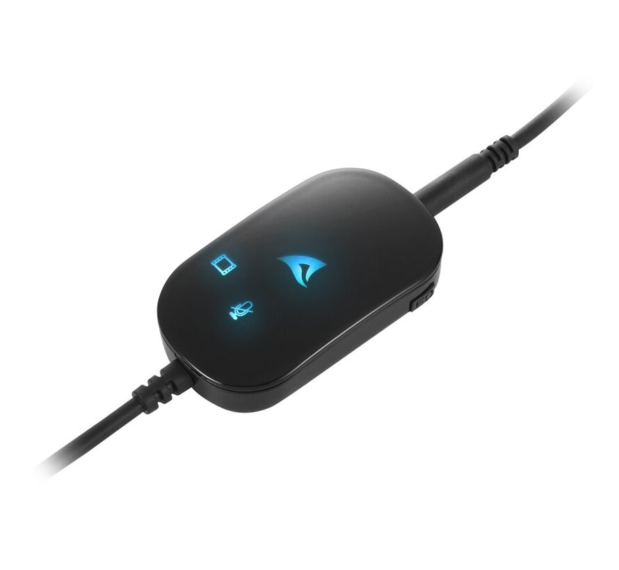 B2 | On-Ear Gaming Headset 3,5mm Connector | Zwart
