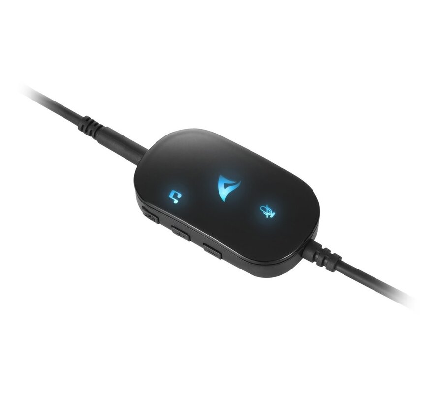 B2 | On-Ear Gaming Headset 3,5mm Connector | Zwart