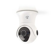 Nedis WIFICO20CWT | Wi-Fi Smart IP-buitencamera | Full HD 1080p | PTZ | Nachtzicht 15 m | Tweeweg-audio | IP65 | Wit