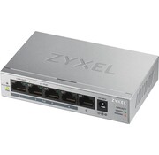 ZyXEL Zyxel GS1005HP | Unmanaged Switch | 5 Poorten | Gigabit Ethernet | PoE | Zilver