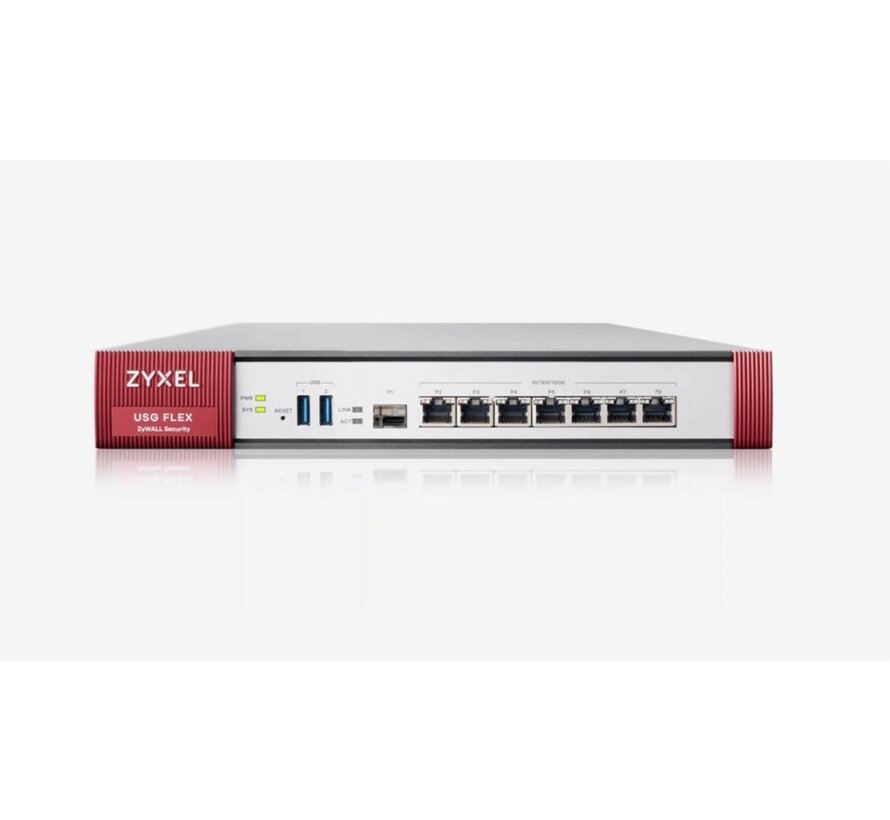 Zyxel USG Flex 200 | Firewall | Hardware | 1800 Mbit/s | VPN Ondersteuning