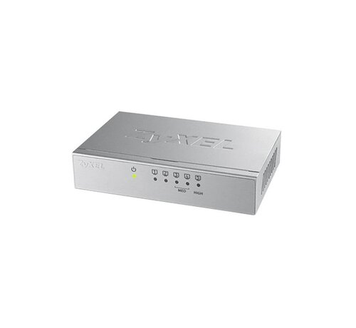 ZyXEL Zyxel GS-105B v3 Unmanaged L2+ Gigabit Ethernet (10/100/1000) Zilver