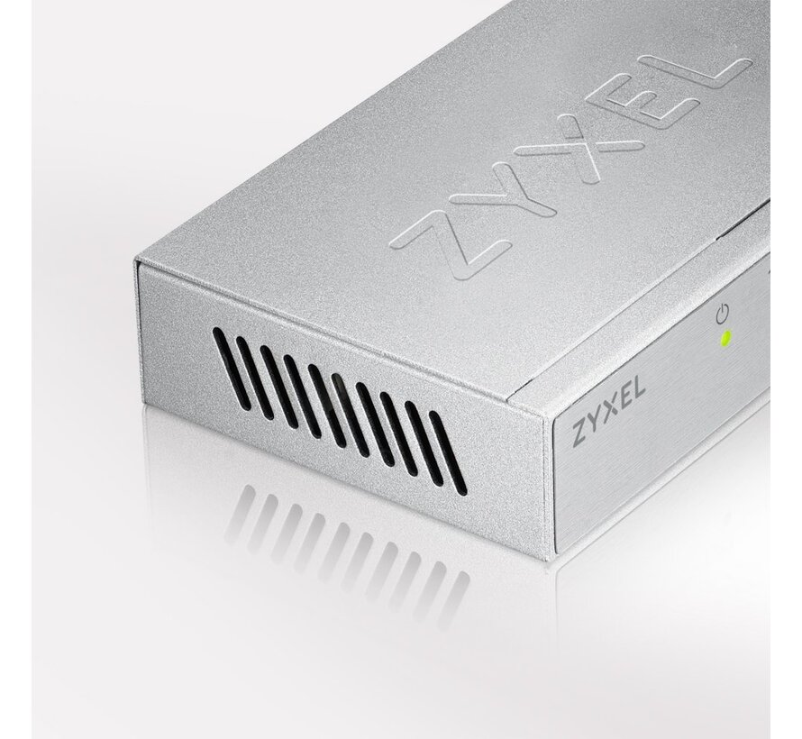 Zyxel GS-105B v3 Unmanaged L2+ Gigabit Ethernet (10/100/1000) Zilver